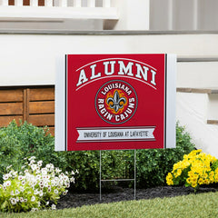 Louisiana at Lafayette University Coroplast Yard Sign Alumni, Collegiate, Home