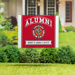 Louisiana at Lafayette University Coroplast Yard Sign Alumni, Collegiate, Home