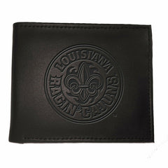 University of Louisiana at Lafayette, Bi-Fold Wallet, Black, Collegiate, Home