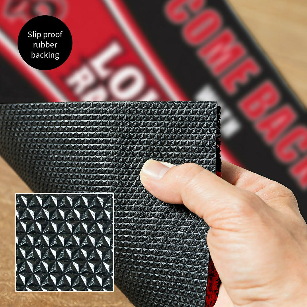 28" x 16" PVC Trapper Mat, Come Back with Tickets, University of Louis, Collegiate