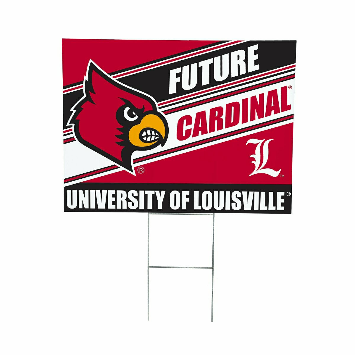 University of Louisville Coroplast Yard Sign, Future Student, Collegiate, Home