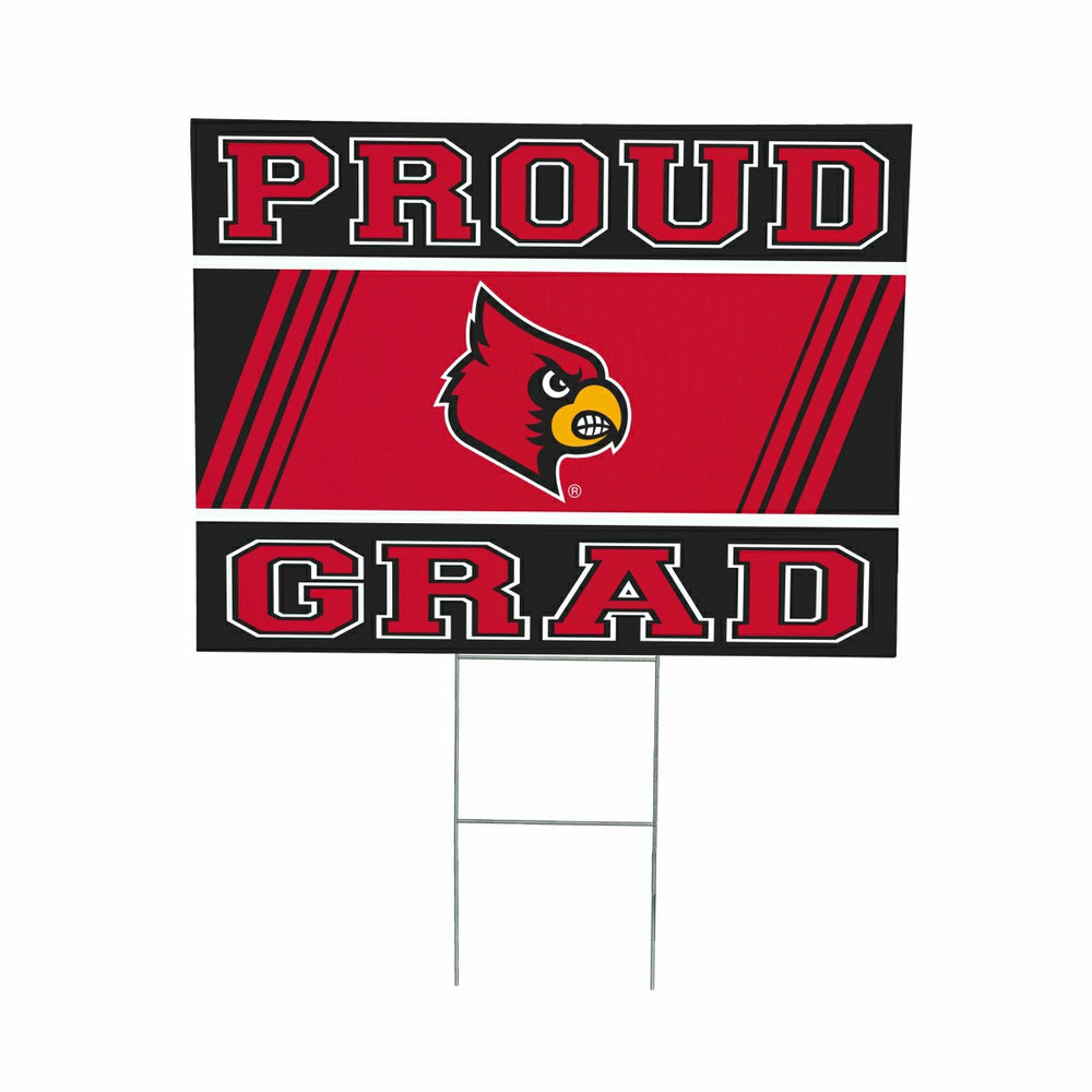 University of Louisville Coroplast Yard Sign Graduate, Collegiate, Home