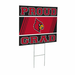 University of Louisville Coroplast Yard Sign Graduate, Collegiate, Home