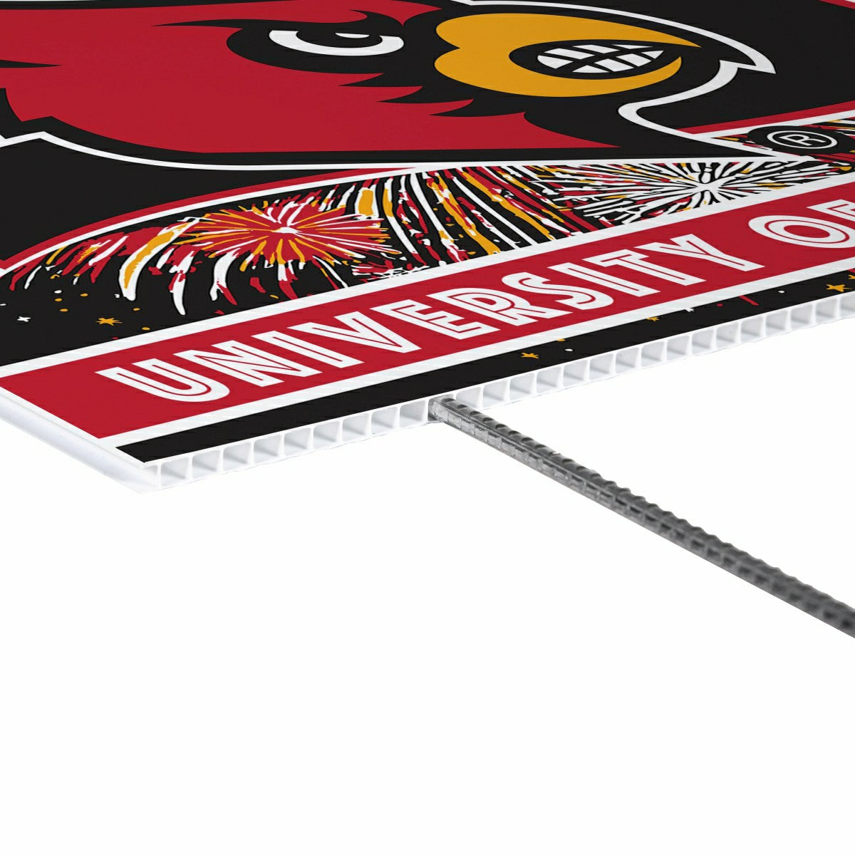 University of Louisville Yard Sign, Patriotic, Collegiate, Home