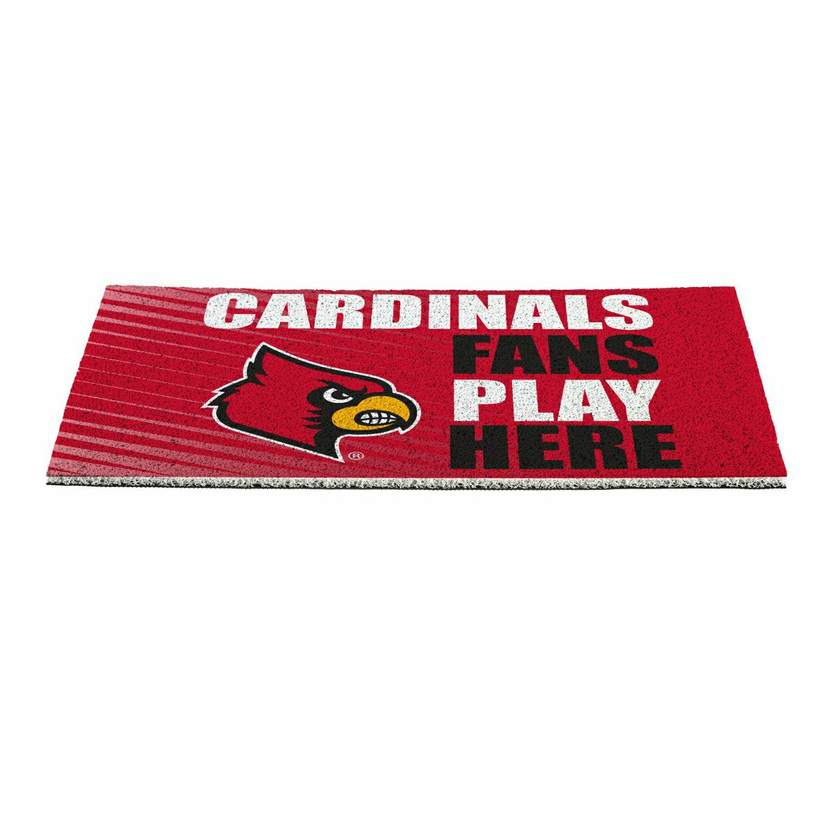 University of Louisville Fan Mat, 28"x16", Collegiate