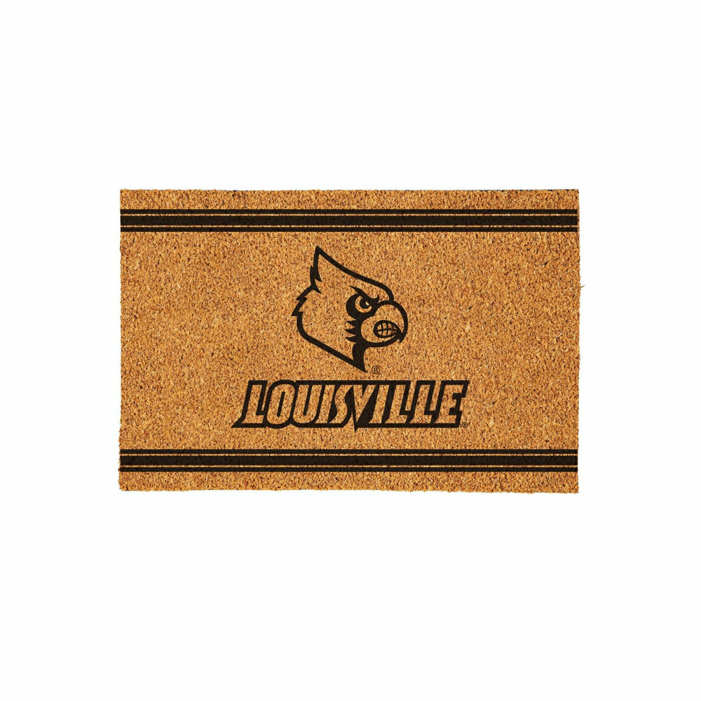 University of Louisville Large One Color Coir Mat, 36"x24", Collegiate