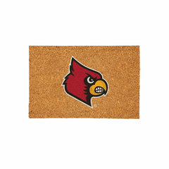University of Louisville Large Full Color Coir Mat, 36"x24", Collegiate