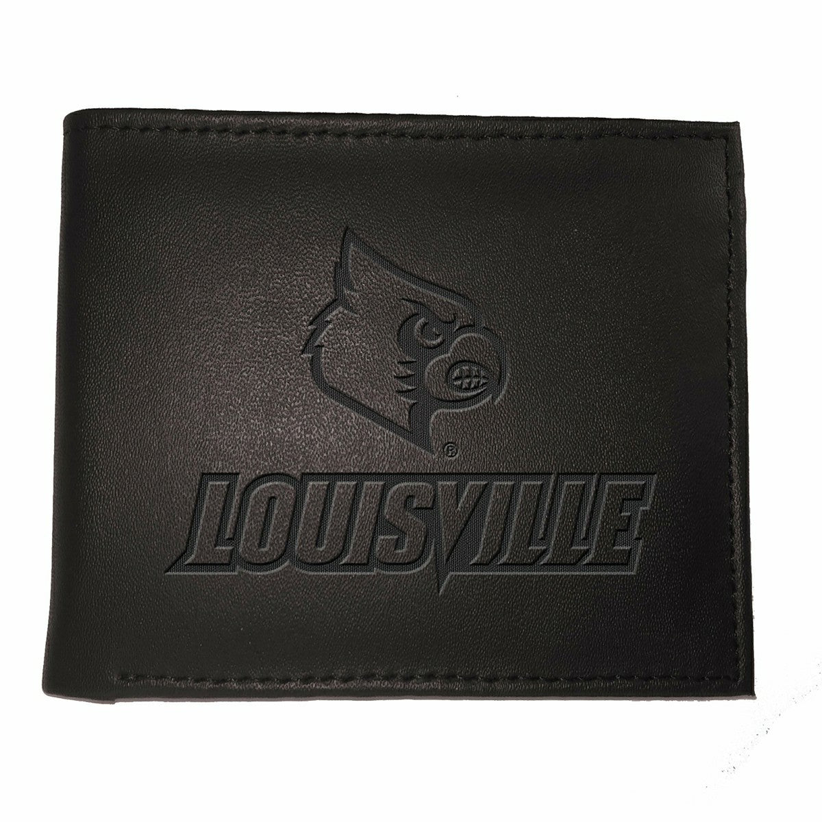 University of Louisville, Bi-Fold Wallet, Black, Collegiate, Home