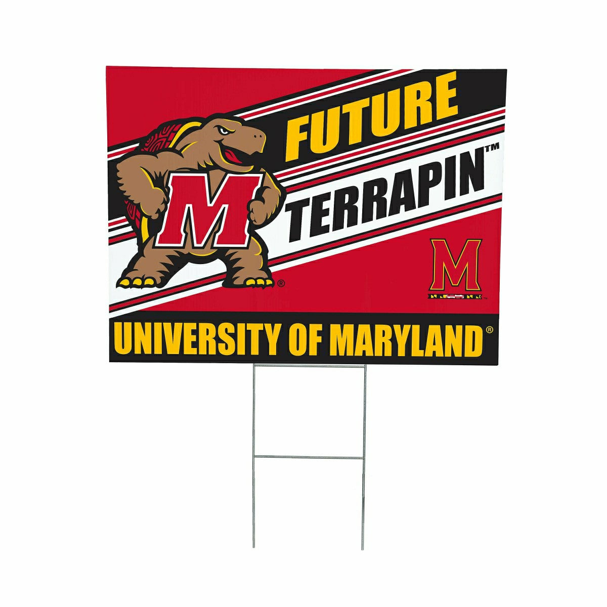 University of Maryland Coroplast Yard Sign, Future Student, Collegiate, Home