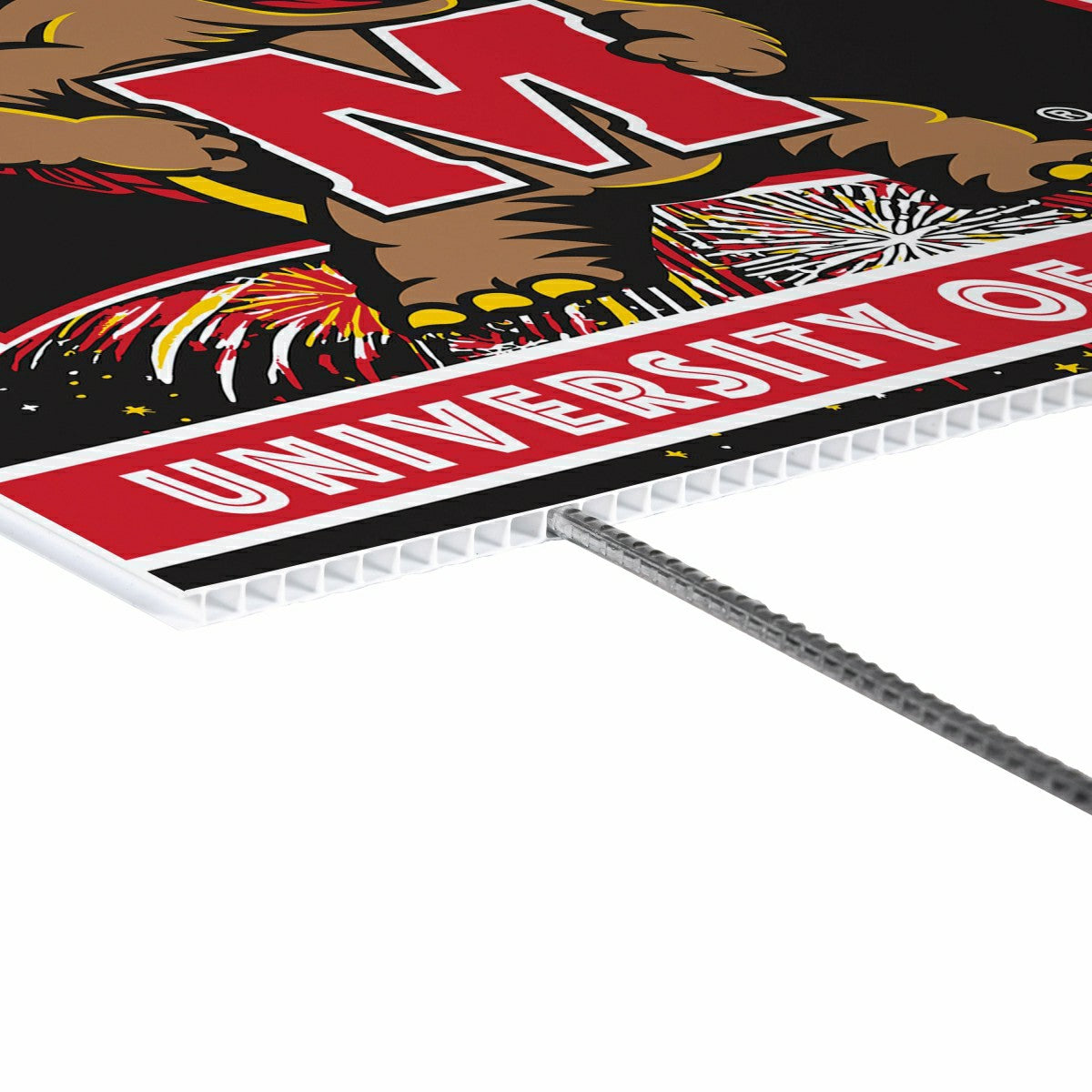 University of Maryland Yard Sign, Patriotic, Collegiate, Home