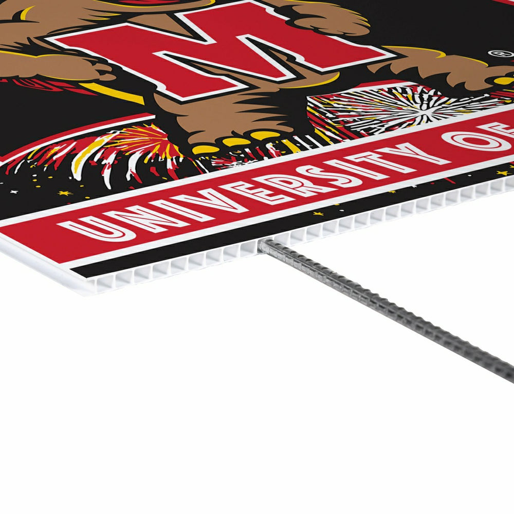 University of Maryland Yard Sign, Patriotic, Collegiate, Home