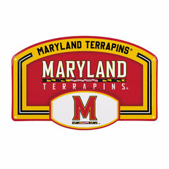 University of Maryland USA Embossed Steel Wall Sign, 11" x 17", Collegiate, Home