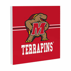 University of Maryland Wood Wall Sign, 12x12, Collegiate, Home