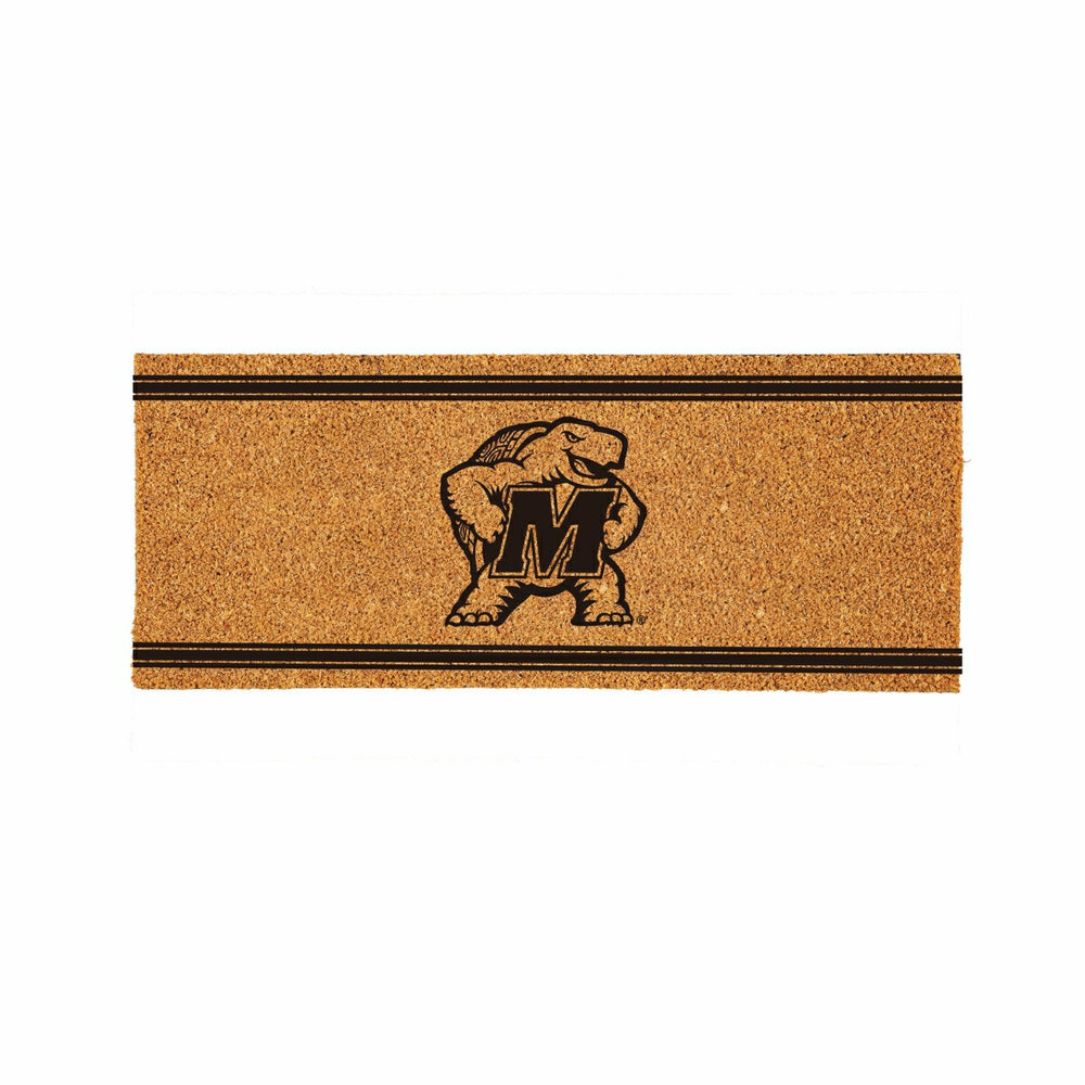 University of Maryland Extra Large One Color Coir Mat, 60"x24", Collegiate