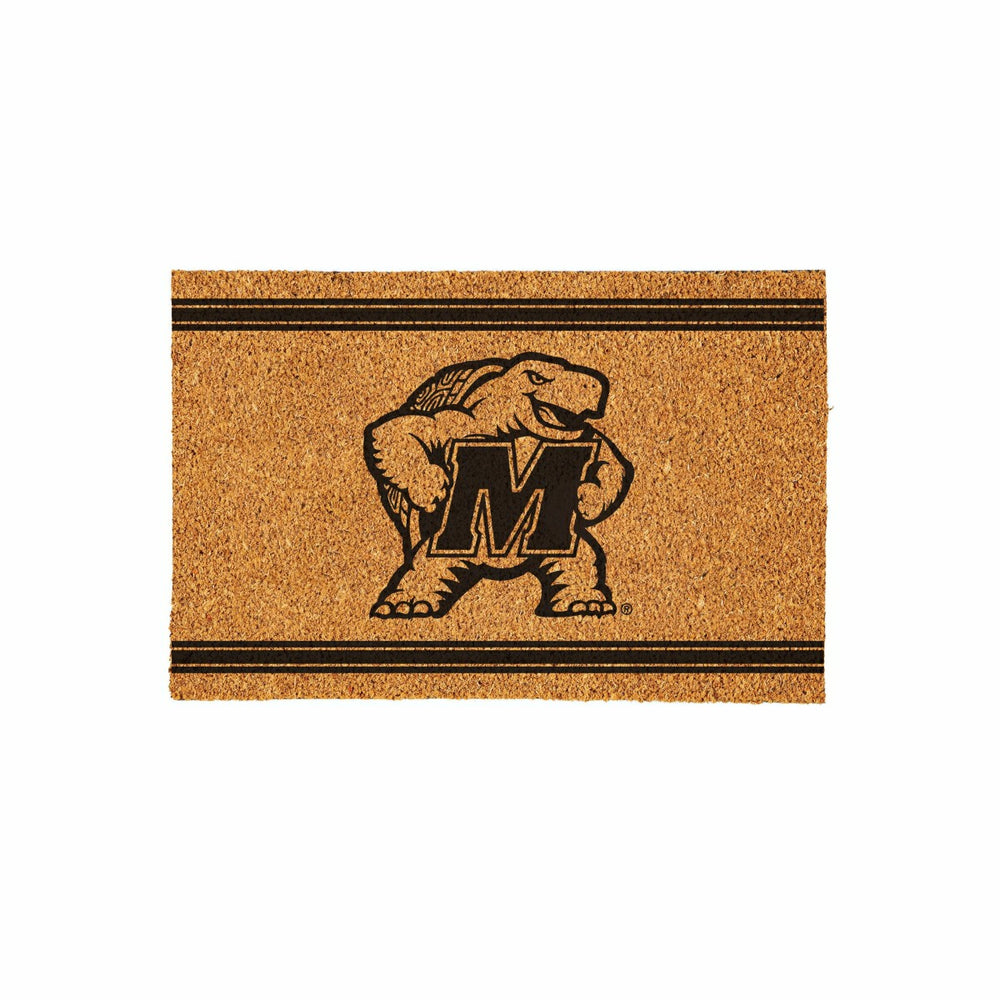 University of Maryland Large One Color Coir Mat, 36"x24", Collegiate