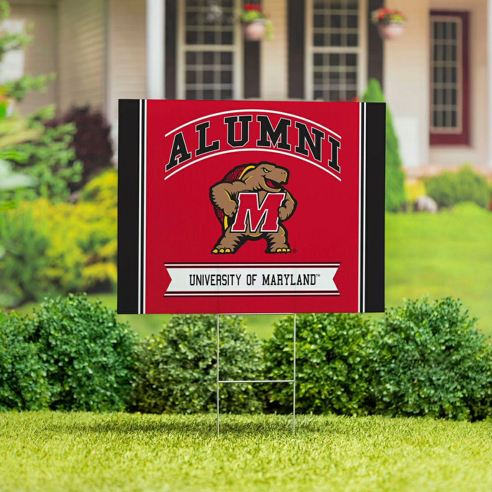 University of Maryland Coroplast Yard Sign Alumni, Collegiate, Home