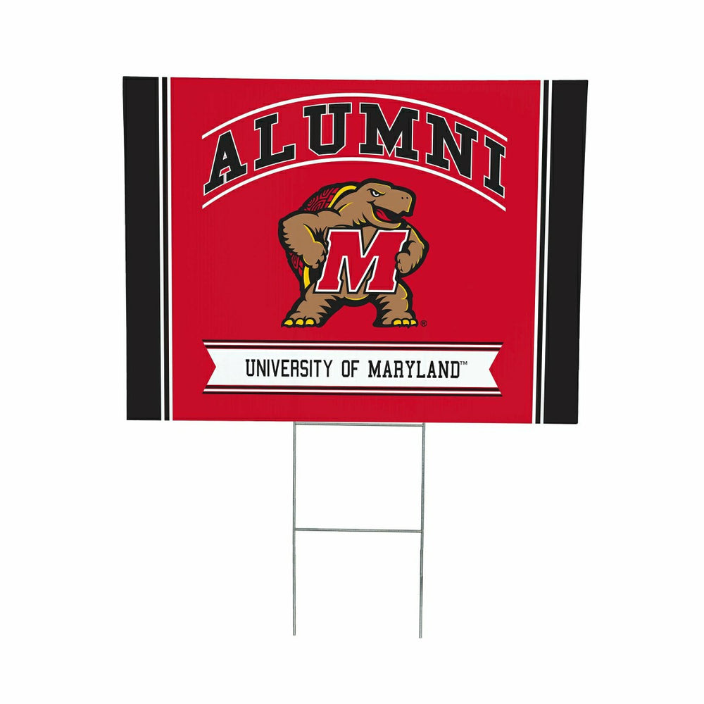University of Maryland Coroplast Yard Sign Alumni, Collegiate, Home
