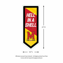 LED Wall Decor, Pennant, University of Maryland, Collegiate, Home