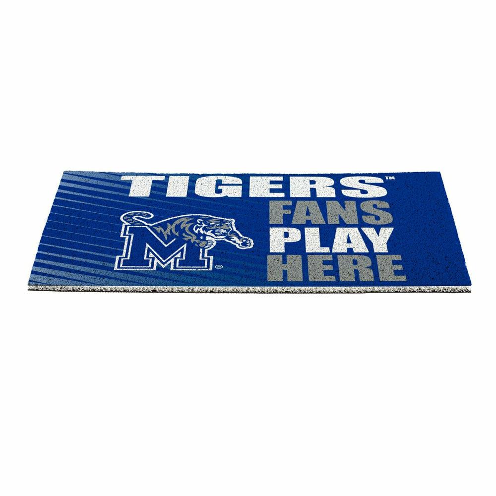 University of Memphis Fan Mat, 28"x16", Collegiate