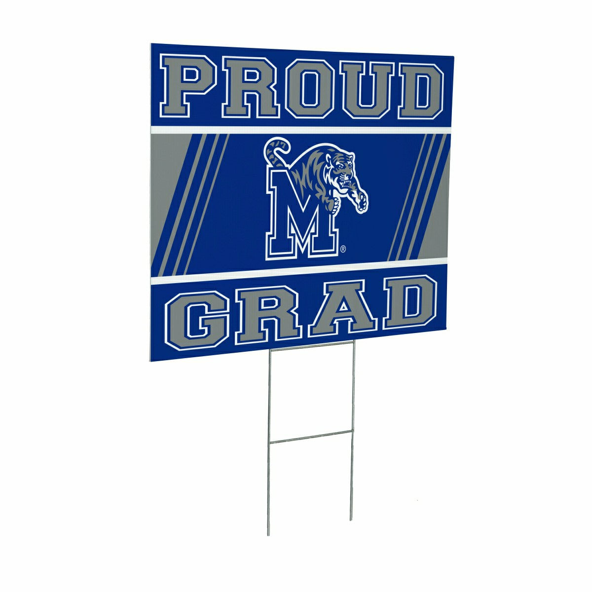 University of Memphis Coroplast Yard Sign Graduate, Collegiate, Home
