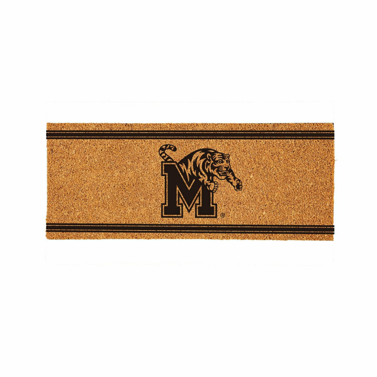 University of Memphis Extra Large One Color Coir Mat, 60"x24", Collegiate