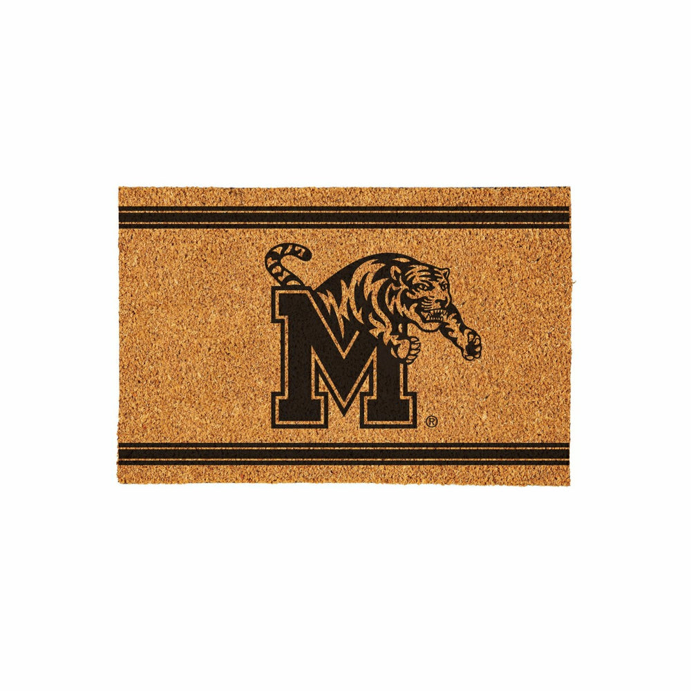 University of Memphis Large One Color Coir Mat, 36"x24", Collegiate