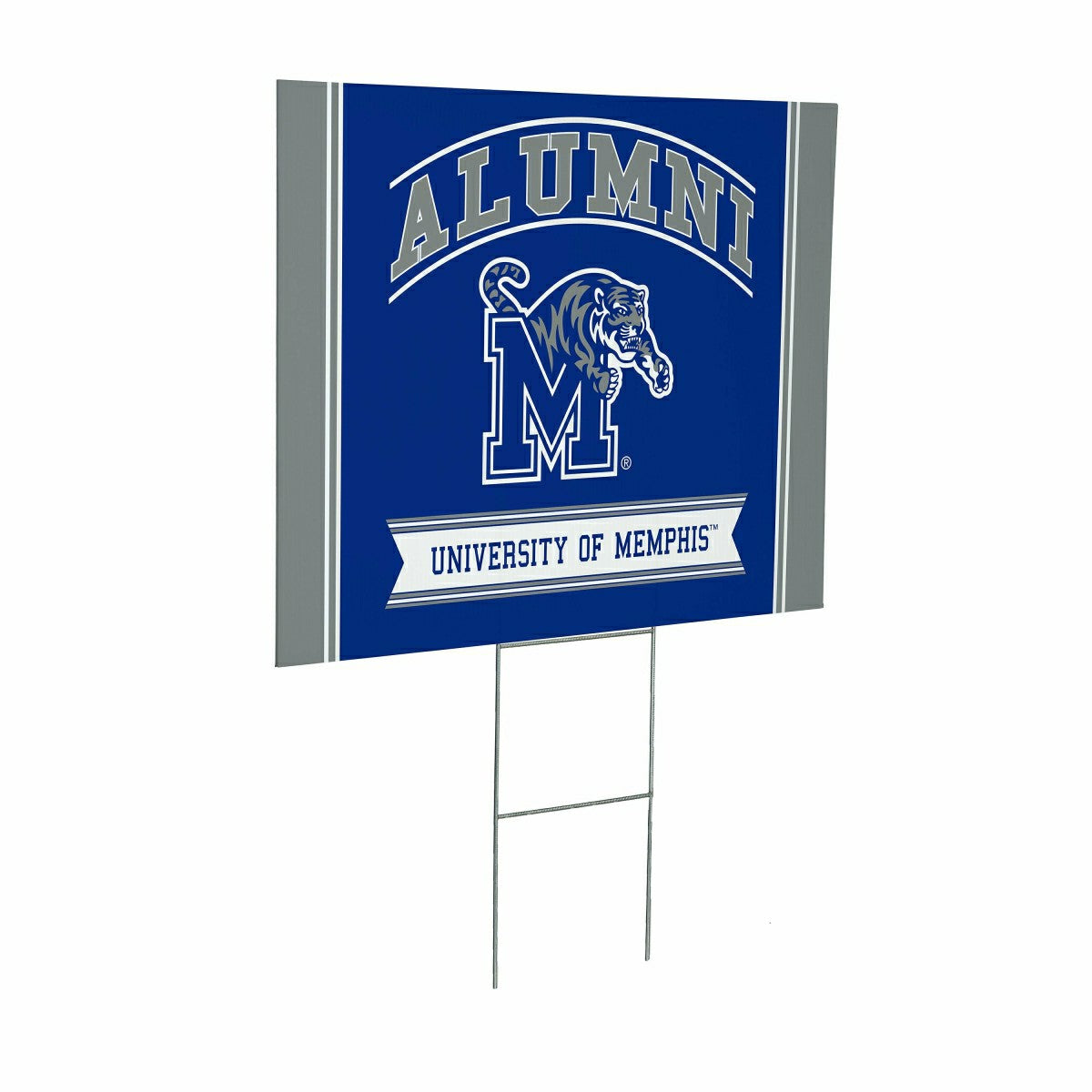 University of Memphis Coroplast Yard Sign Alumni, Collegiate, Home