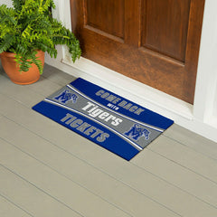 28" x 16" PVC Trapper Mat, Come Back with Tickets, University of Memph, Collegiate