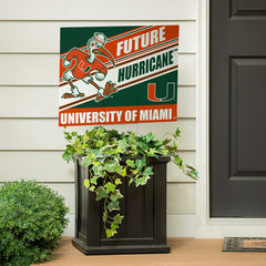 University of Miami Coroplast Yard Sign, Future Student, Collegiate, Home