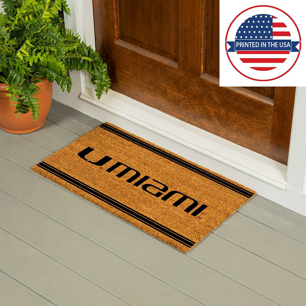 University of Miami, Coir Mat 1C, Collegiate