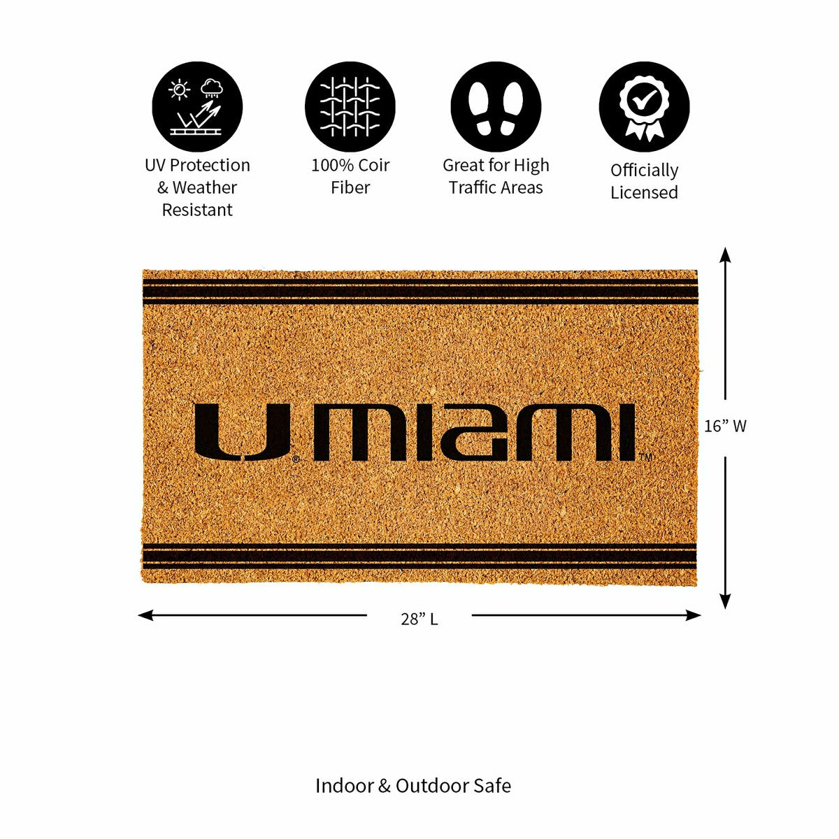 University of Miami, Coir Mat 1C, Collegiate