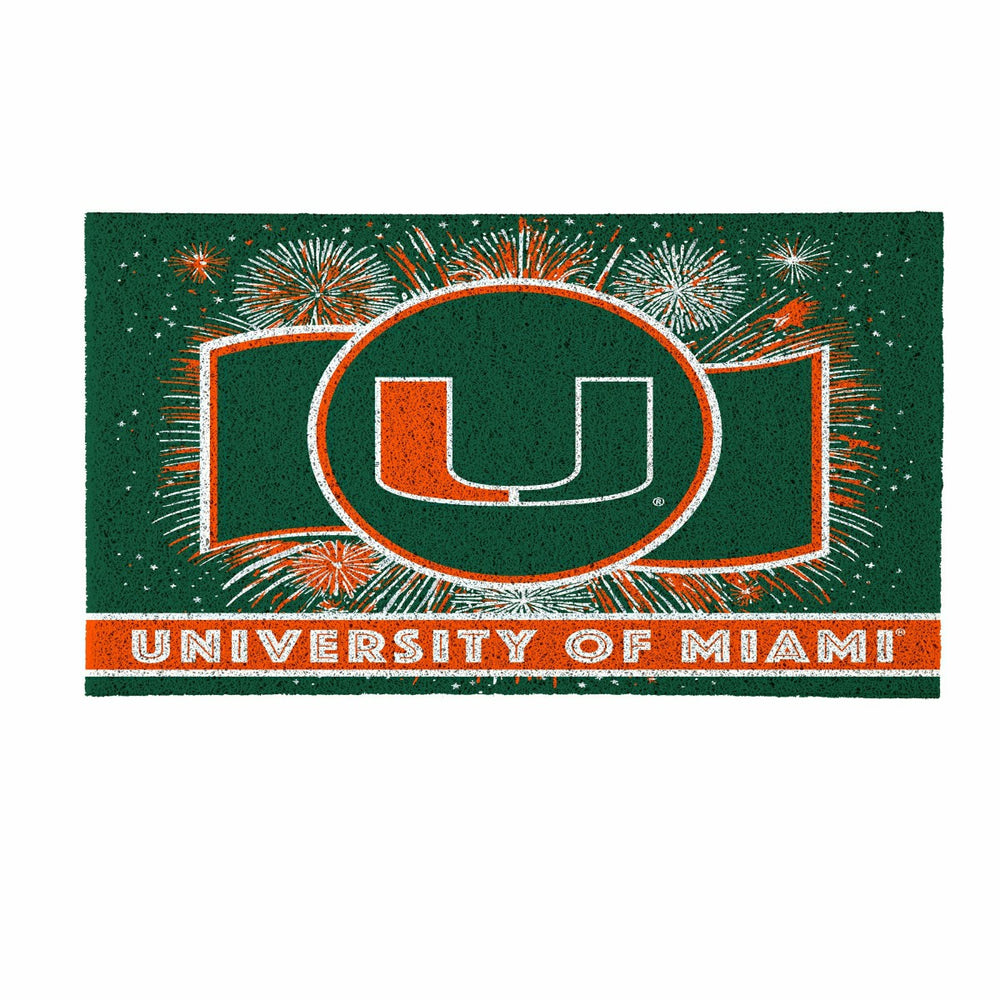 University of Miami Yard Sign, Patriotic, Collegiate, Home