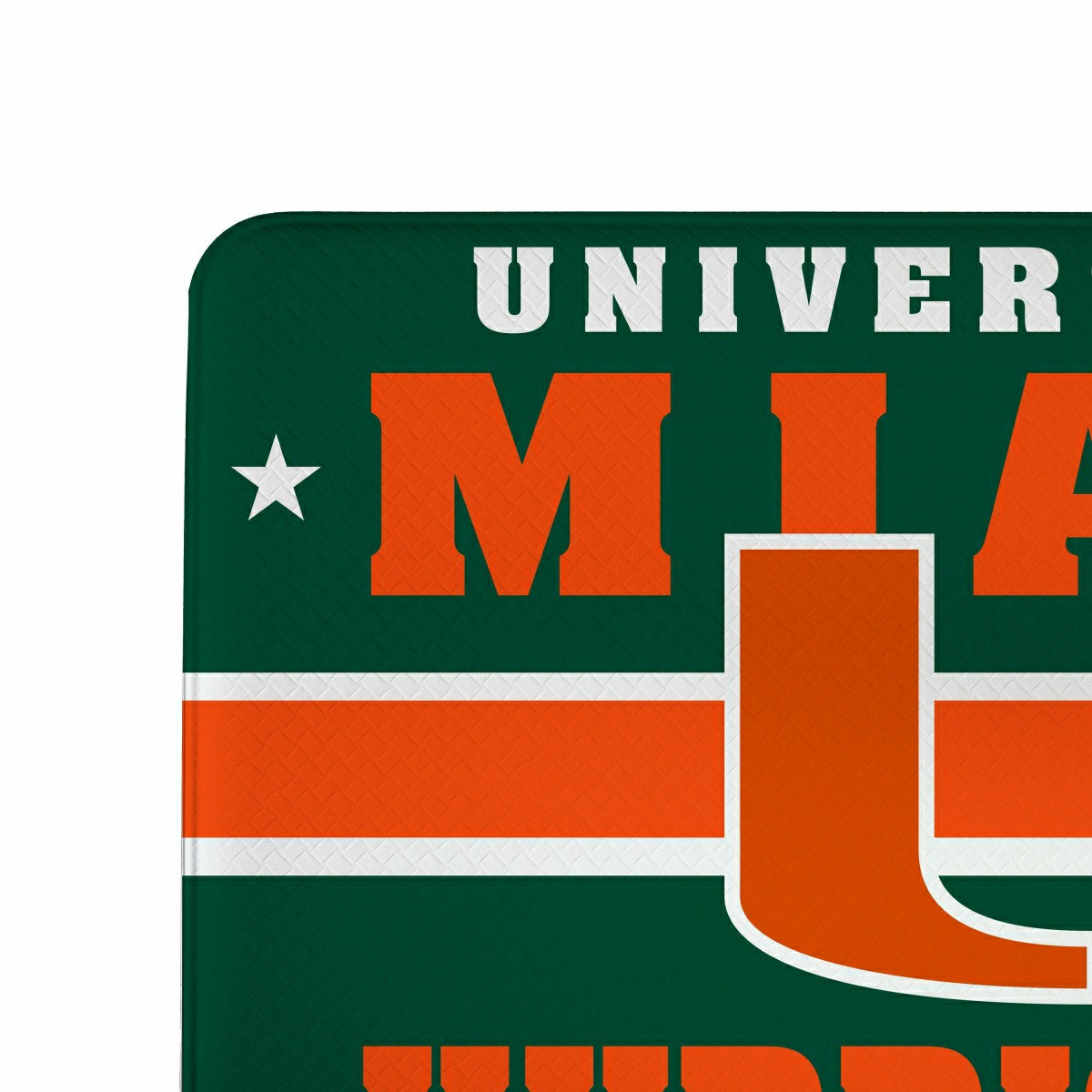 University of Miami Anti-Fatigue Mat, 18"x30", Collegiate