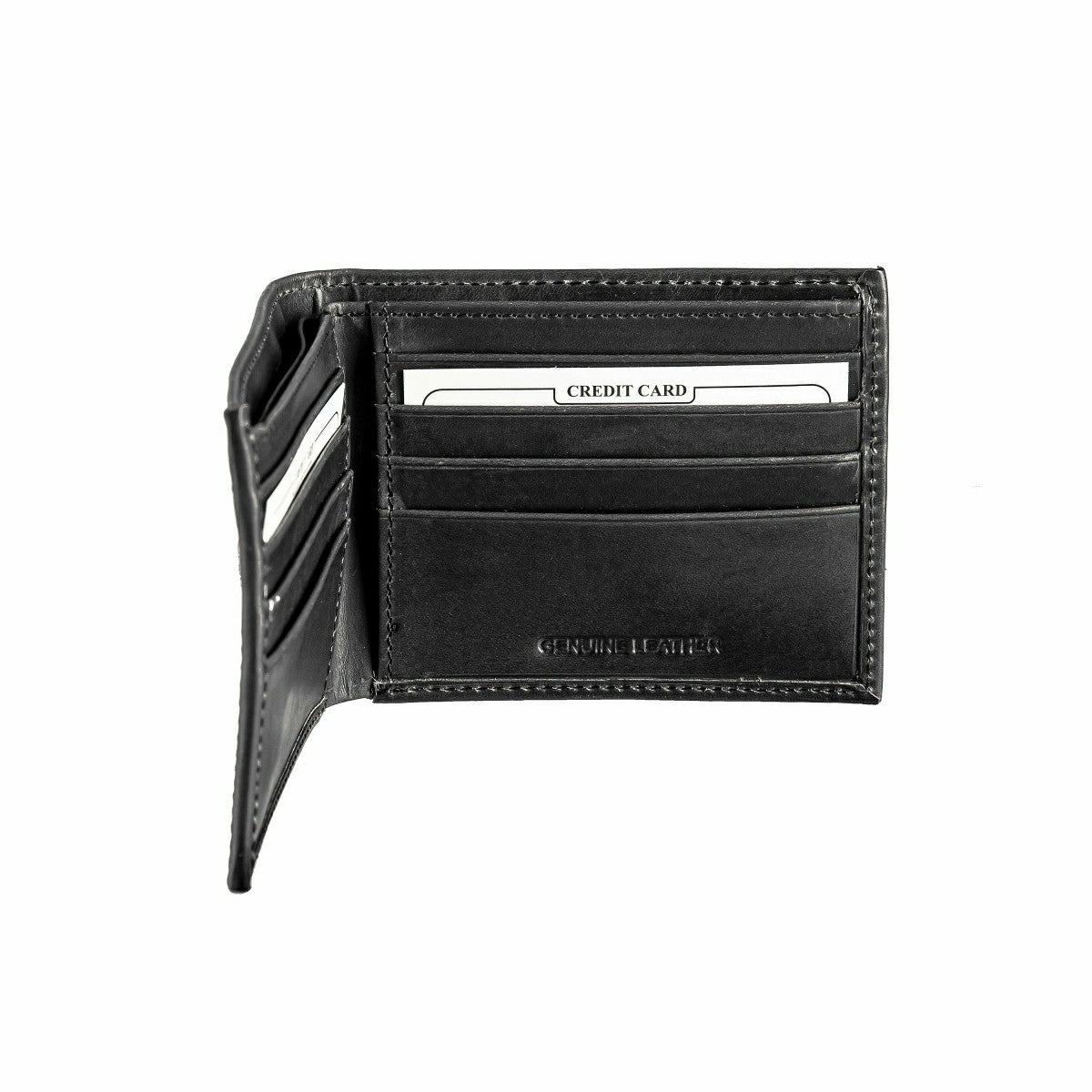 University of Miami, Bi-Fold Wallet, Black, Collegiate, Home