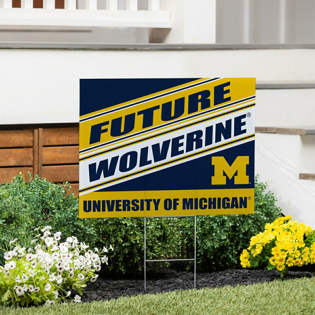 University Of Michigan Coroplast Yard Sign, Future Student, Collegiate, Home