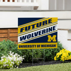 University Of Michigan Coroplast Yard Sign, Future Student, Collegiate, Home