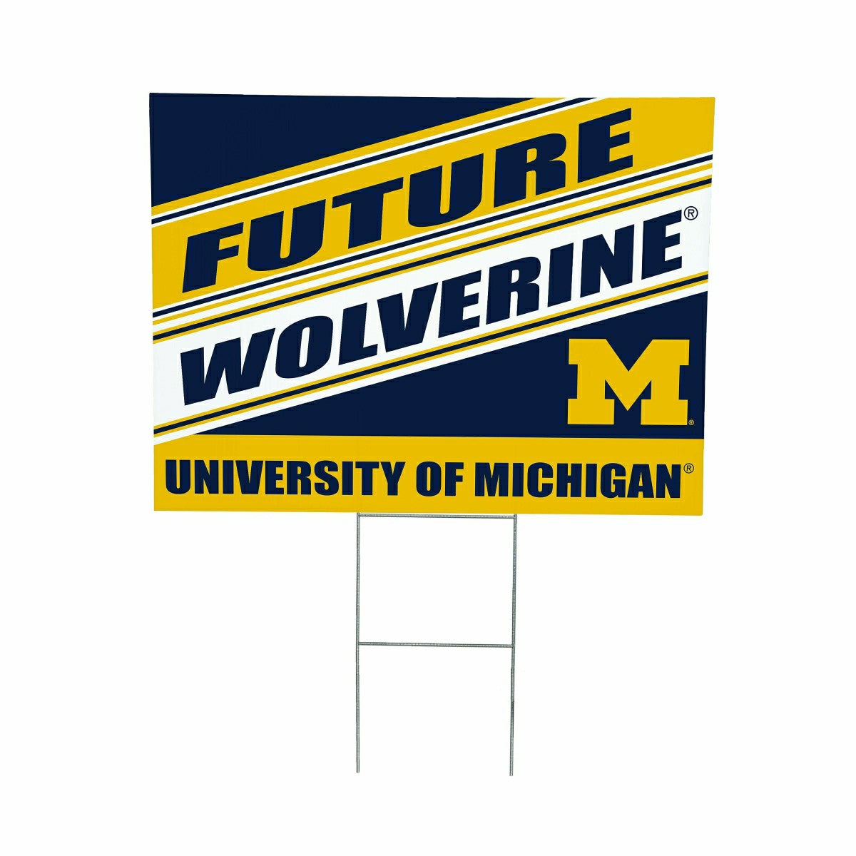 University Of Michigan Coroplast Yard Sign, Future Student, Collegiate, Home