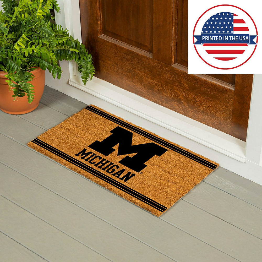 University Of Michigan, Coir Mat 1C, Collegiate