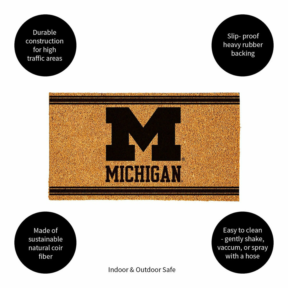 University Of Michigan, Coir Mat 1C, Collegiate