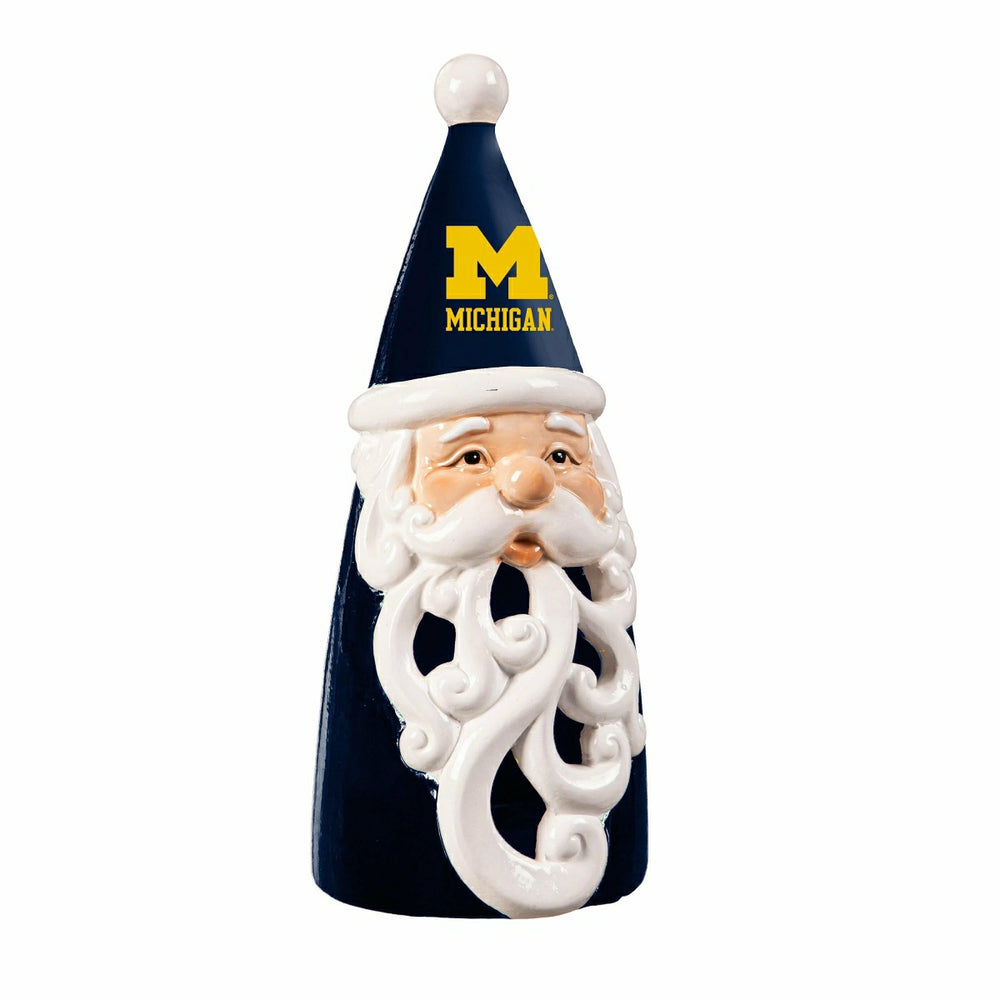 University Of Michigan Santa LED Statuary, 8", Collegiate, Home
