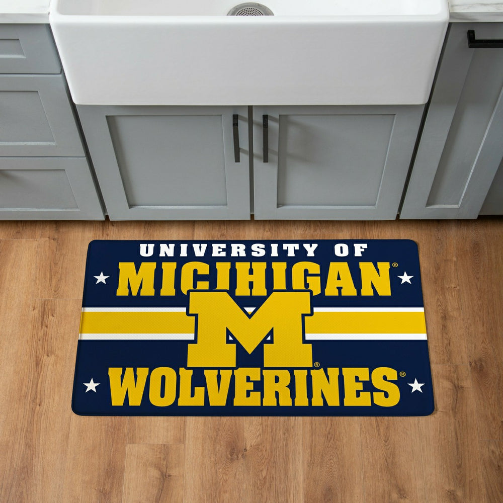 University Of Michigan Anti-Fatigue Mat, 18"x30", Collegiate