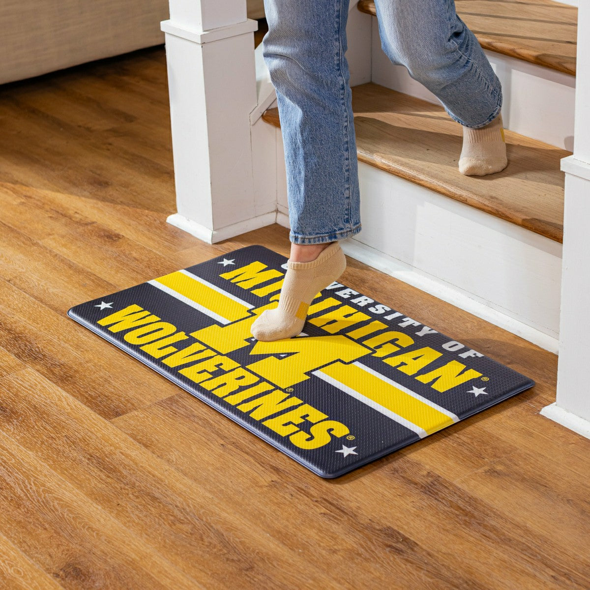 University Of Michigan Anti-Fatigue Mat, 18"x30", Collegiate