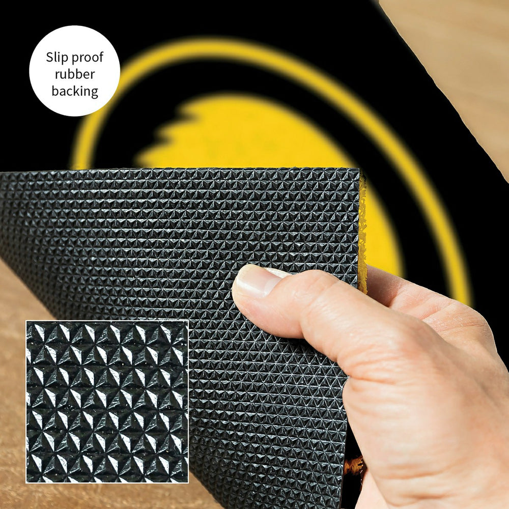Full Color PVC Mat, 16" x 28", University Of Michigan, Collegiate