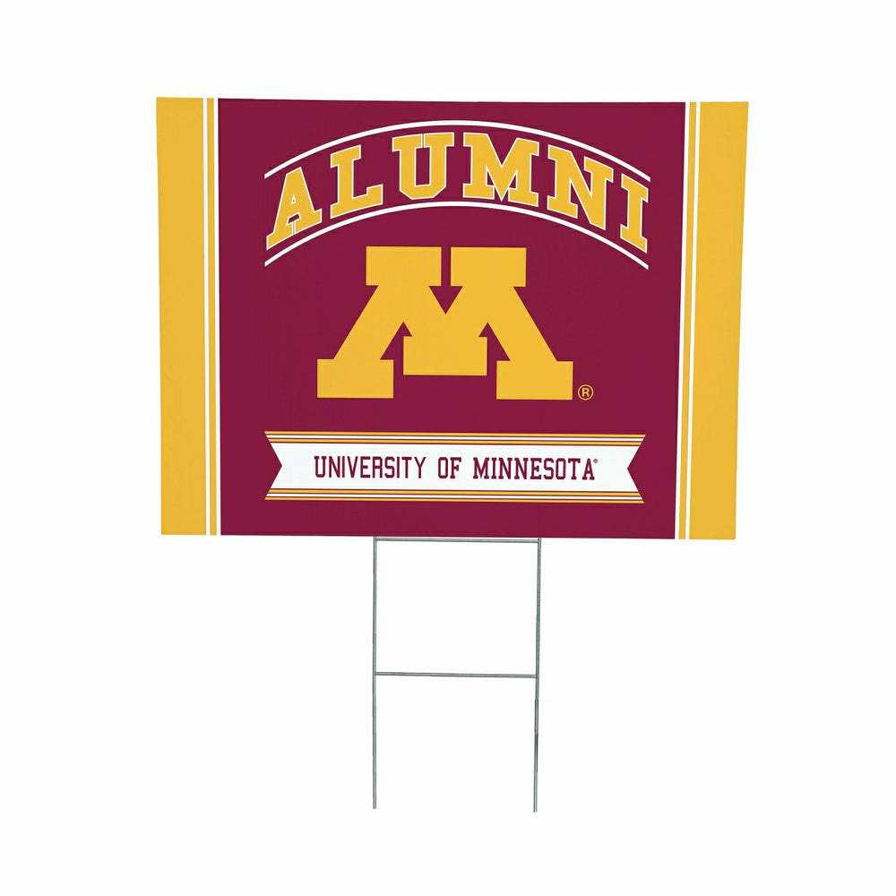 University of Minnesota Coroplast Yard Sign Alumni, Collegiate, Home