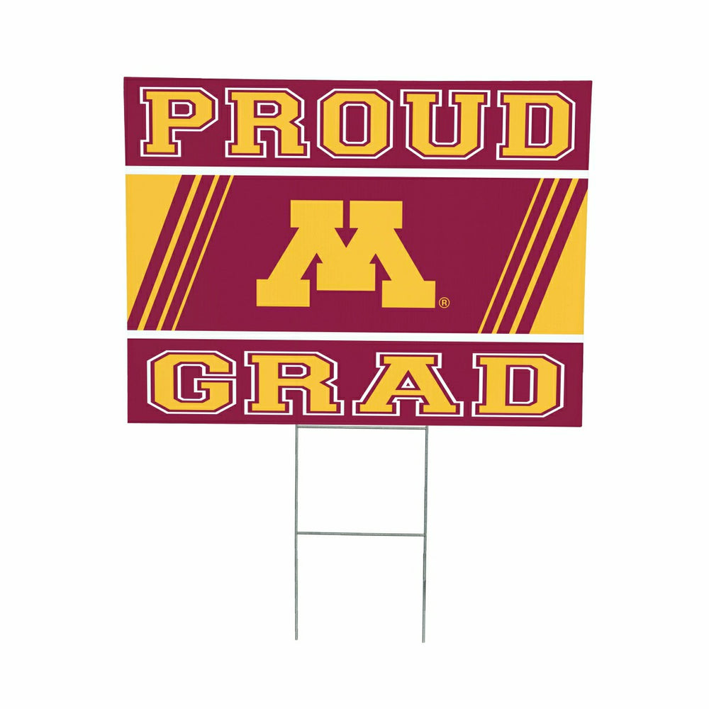University of Minnesota Coroplast Yard Sign Graduate, Collegiate, Home