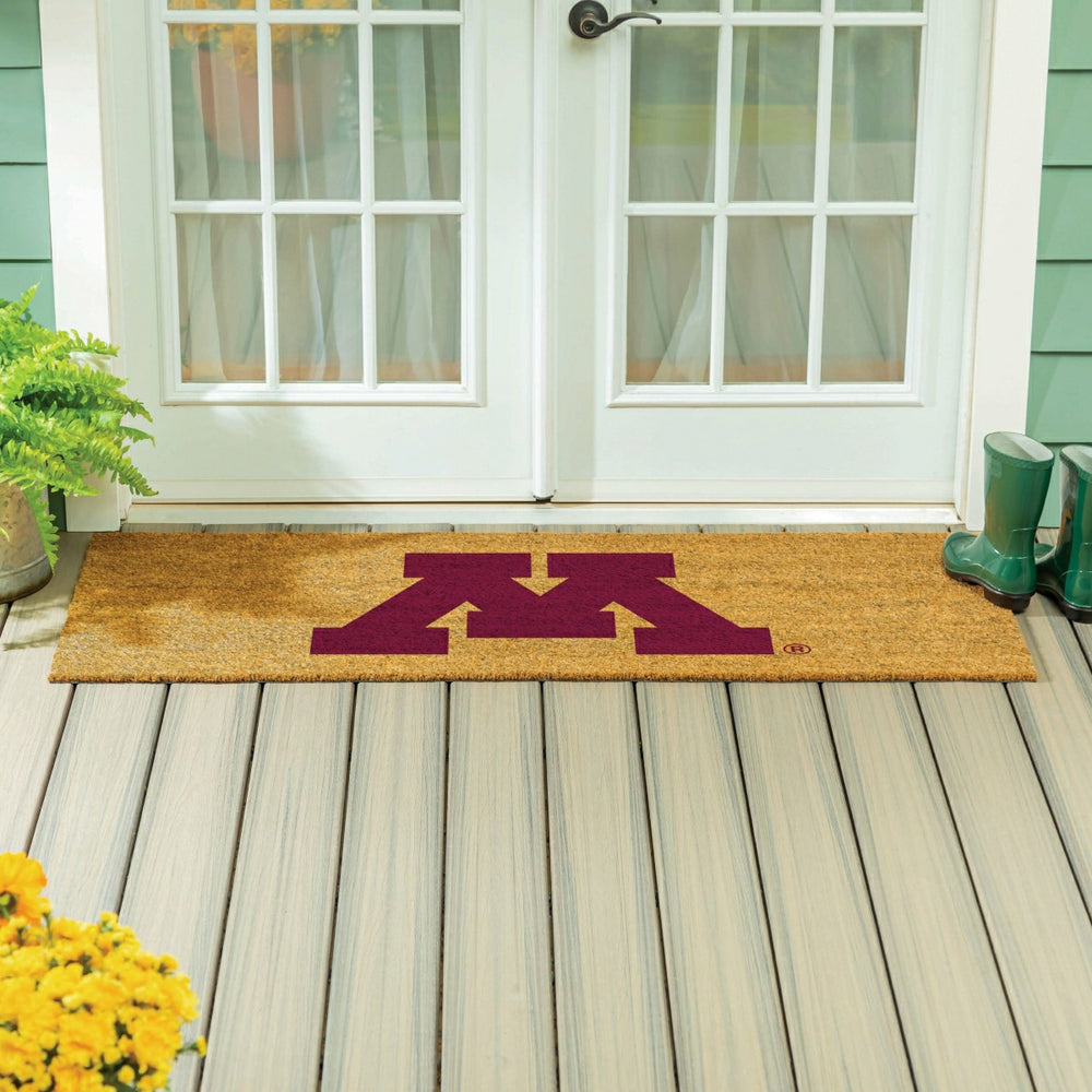 University of Minnesota Extra Large Full Color Coir Mat, 60"x24", Collegiate