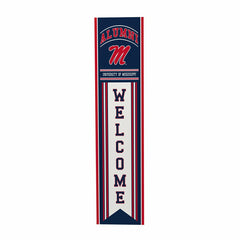 University of Mississippi Alumni Single Sided Large Leaner, 46", Collegiate, Home