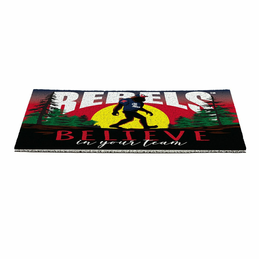 University of Mississippi Bigfoot PVC Mat, 28"x16", Collegiate