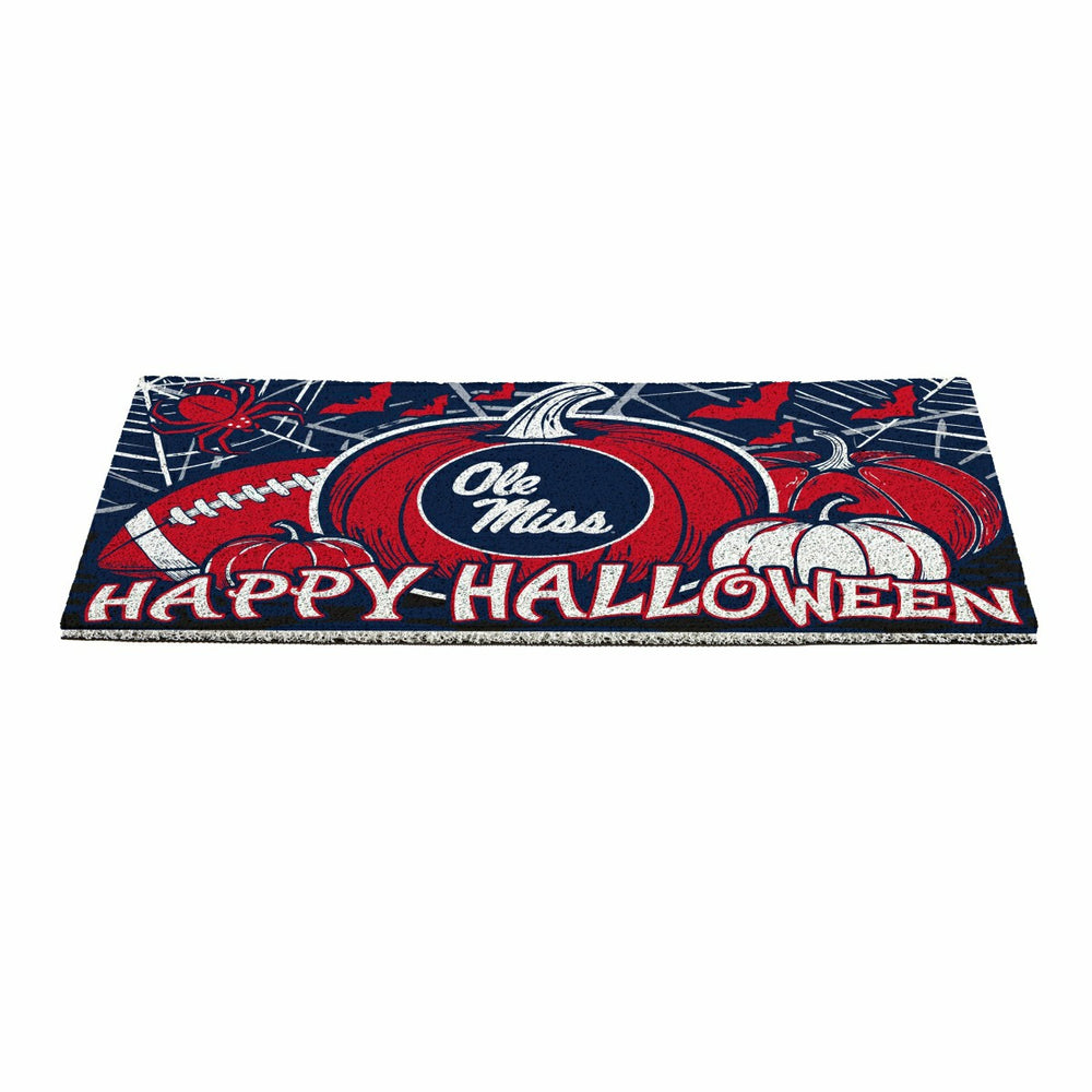 University of Mississippi Halloween PVC Mat, 28"x16", Collegiate
