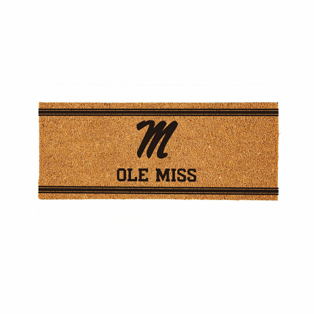 University of Mississippi Extra Large One Color Coir Mat, 60"x24", Collegiate